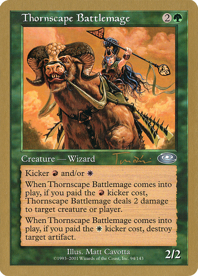 Thornscape Battlemage (Jan Tomcani) [World Championship Decks 2001] | Eastridge Sports Cards & Games