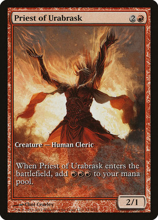 Priest of Urabrask [New Phyrexia Promos] | Eastridge Sports Cards & Games