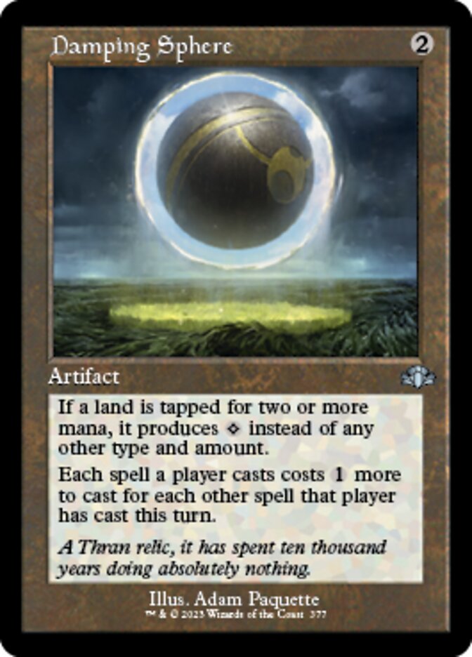 Damping Sphere (Retro) [Dominaria Remastered] | Eastridge Sports Cards & Games