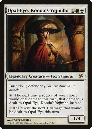 Opal-Eye, Konda's Yojimbo [Betrayers of Kamigawa] | Eastridge Sports Cards & Games