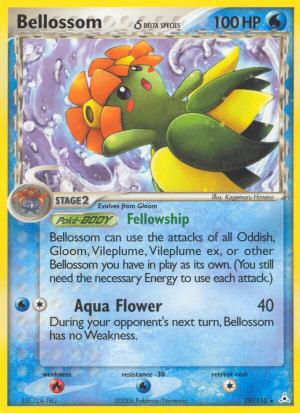 Bellossom (19/110) (Delta Species) [EX: Holon Phantoms] | Eastridge Sports Cards & Games