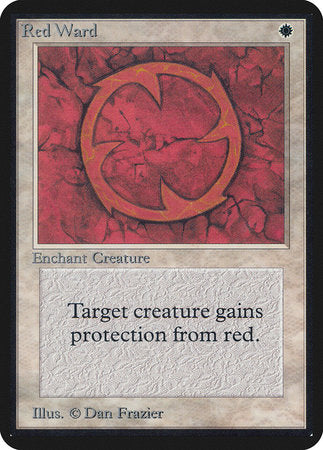Red Ward [Limited Edition Alpha] | Eastridge Sports Cards & Games