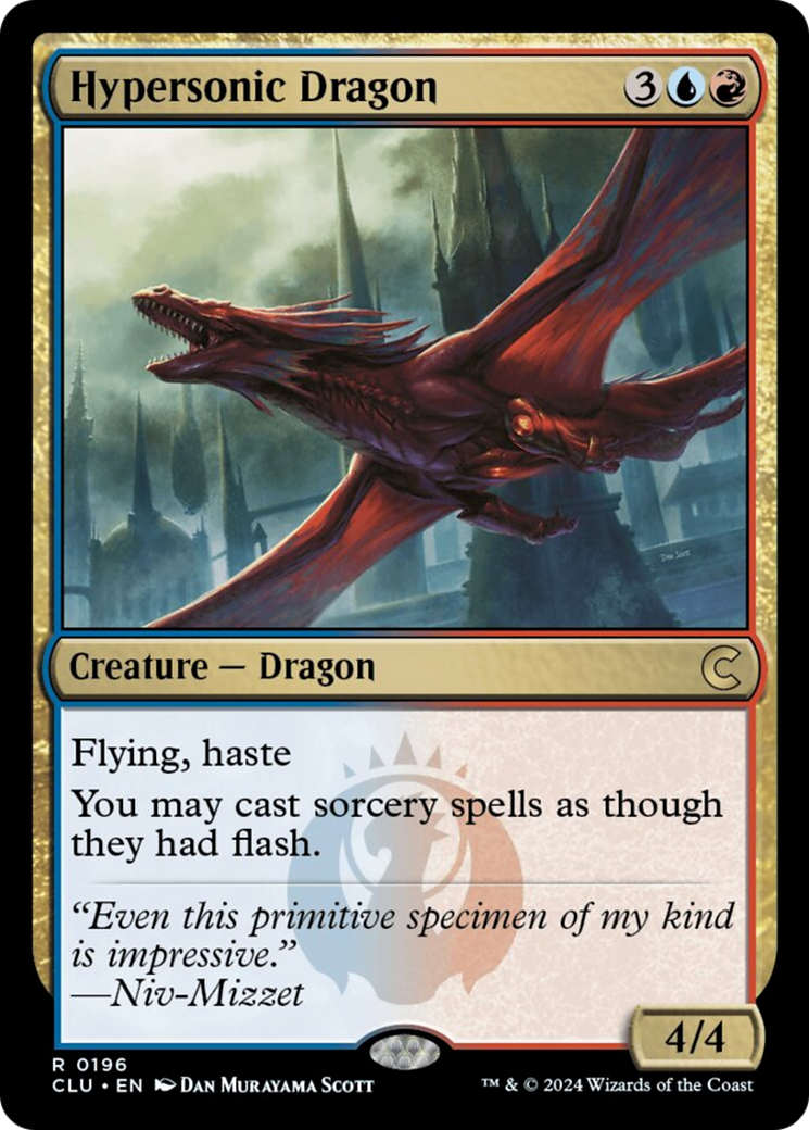 Hypersonic Dragon [Ravnica: Clue Edition] | Eastridge Sports Cards & Games