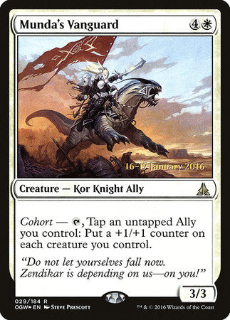Munda's Vanguard [Oath of the Gatewatch Promos] | Eastridge Sports Cards & Games