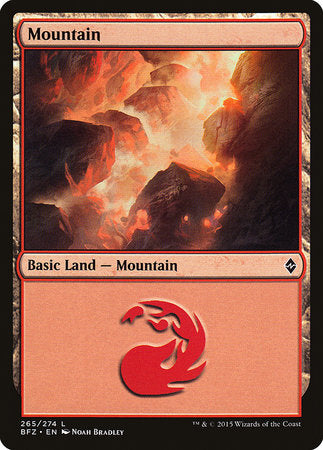 Mountain (265) [Battle for Zendikar] | Eastridge Sports Cards & Games