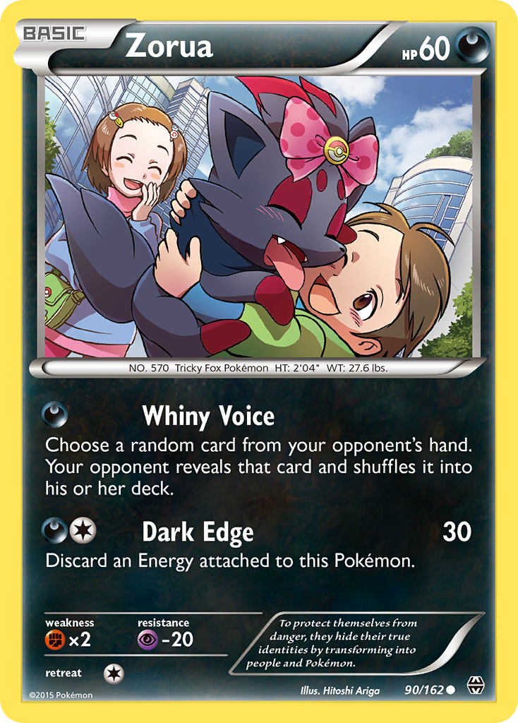 Zorua (90/162) [XY: BREAKthrough] | Eastridge Sports Cards & Games