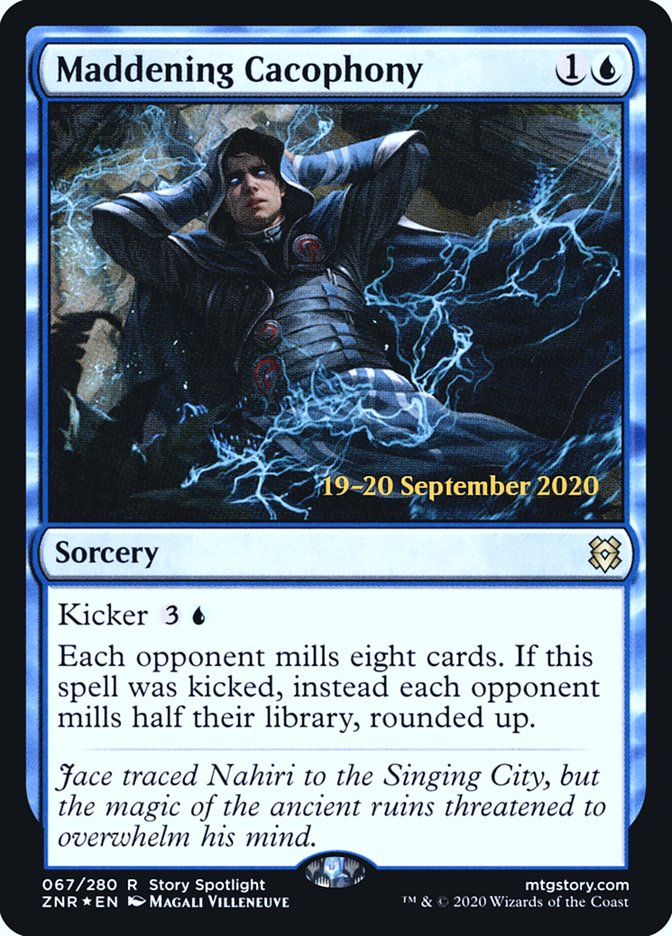 Maddening Cacophony  [Zendikar Rising Prerelease Promos] | Eastridge Sports Cards & Games