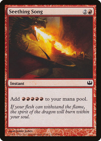 Seething Song [Duel Decks: Knights vs. Dragons] | Eastridge Sports Cards & Games