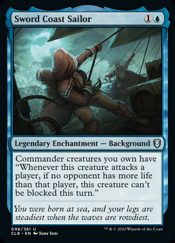 Sword Coast Sailor [Commander Legends: Battle for Baldur's Gate] | Eastridge Sports Cards & Games