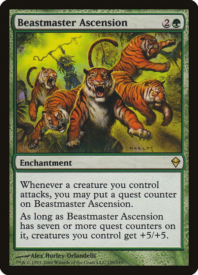 Beastmaster Ascension [Zendikar] | Eastridge Sports Cards & Games