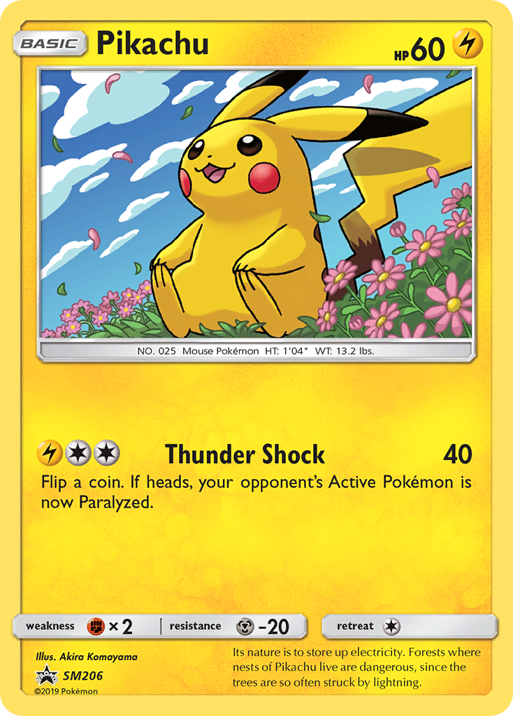 Pikachu (SM206) [Sun & Moon: Black Star Promos] | Eastridge Sports Cards & Games