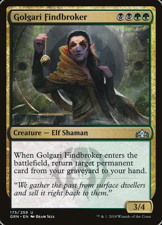 Golgari Findbroker [Guilds of Ravnica] | Eastridge Sports Cards & Games