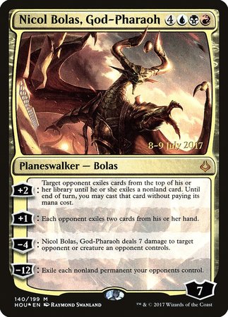 Nicol Bolas, God-Pharaoh [Hour of Devastation Promos] | Eastridge Sports Cards & Games