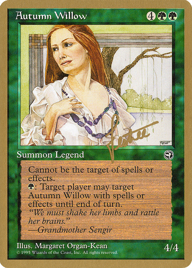 Autumn Willow (Bertrand Lestree) [Pro Tour Collector Set] | Eastridge Sports Cards & Games