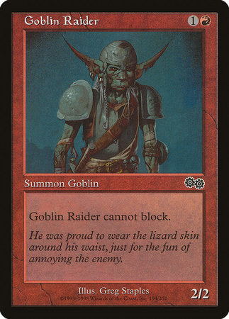 Goblin Raider [Urza's Saga] | Eastridge Sports Cards & Games