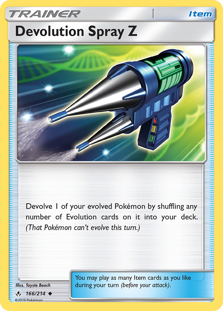 Devolution Spray Z (166/214) [Sun & Moon: Unbroken Bonds] | Eastridge Sports Cards & Games