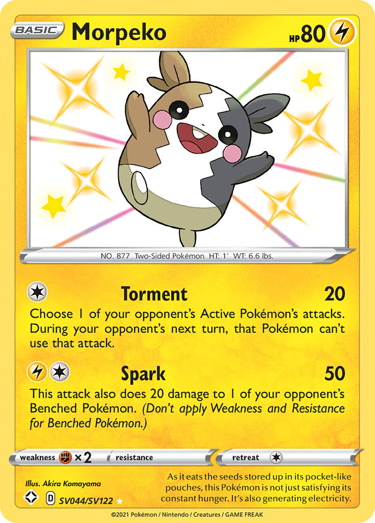 Morpeko (SV044/SV122) [Sword & Shield: Shining Fates] | Eastridge Sports Cards & Games