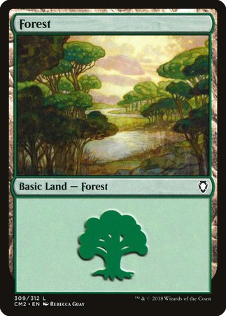 Forest (309) [Commander Anthology Volume II] | Eastridge Sports Cards & Games