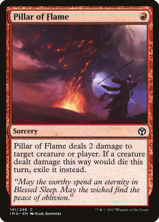 Pillar of Flame [Iconic Masters] | Eastridge Sports Cards & Games