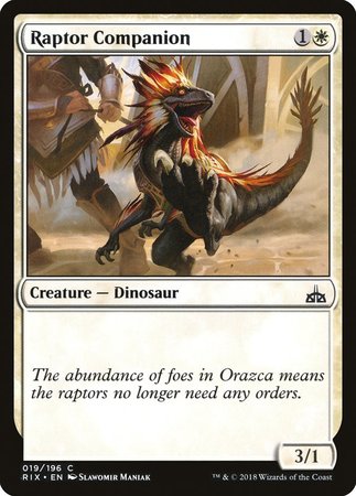 Raptor Companion [Rivals of Ixalan] | Eastridge Sports Cards & Games