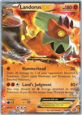 Landorus EX (89/149) (The Flying Hammer - Rowan Stavenow) [World Championships 2015] | Eastridge Sports Cards & Games