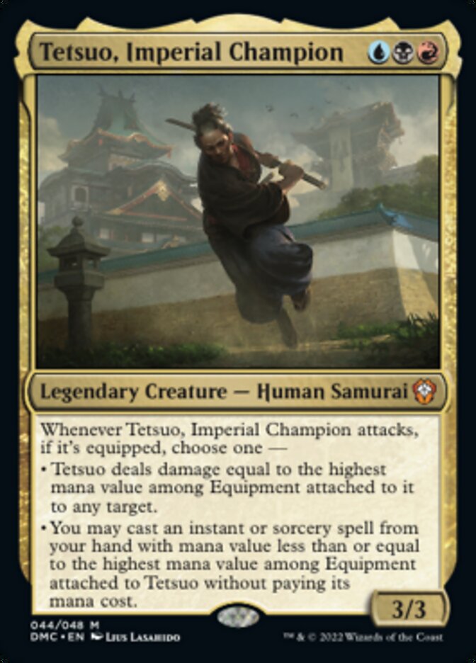 Tetsuo, Imperial Champion [Dominaria United Commander] | Eastridge Sports Cards & Games