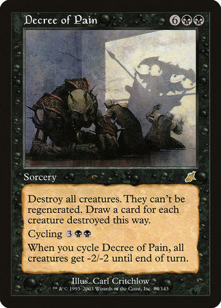 Decree of Pain [Scourge] | Eastridge Sports Cards & Games