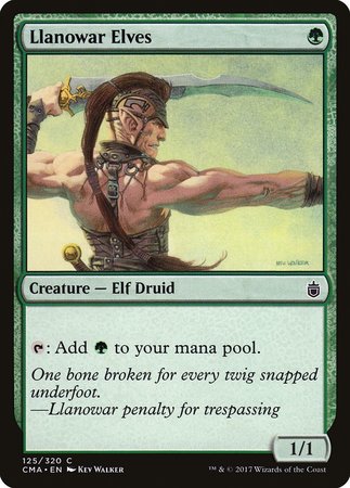 Llanowar Elves [Commander Anthology] | Eastridge Sports Cards & Games