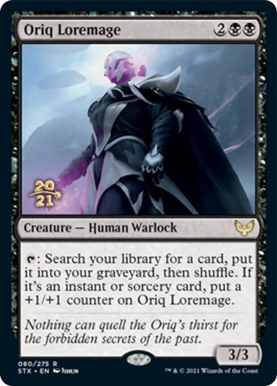 Oriq Loremage  [Strixhaven: School of Mages Prerelease Promos] | Eastridge Sports Cards & Games