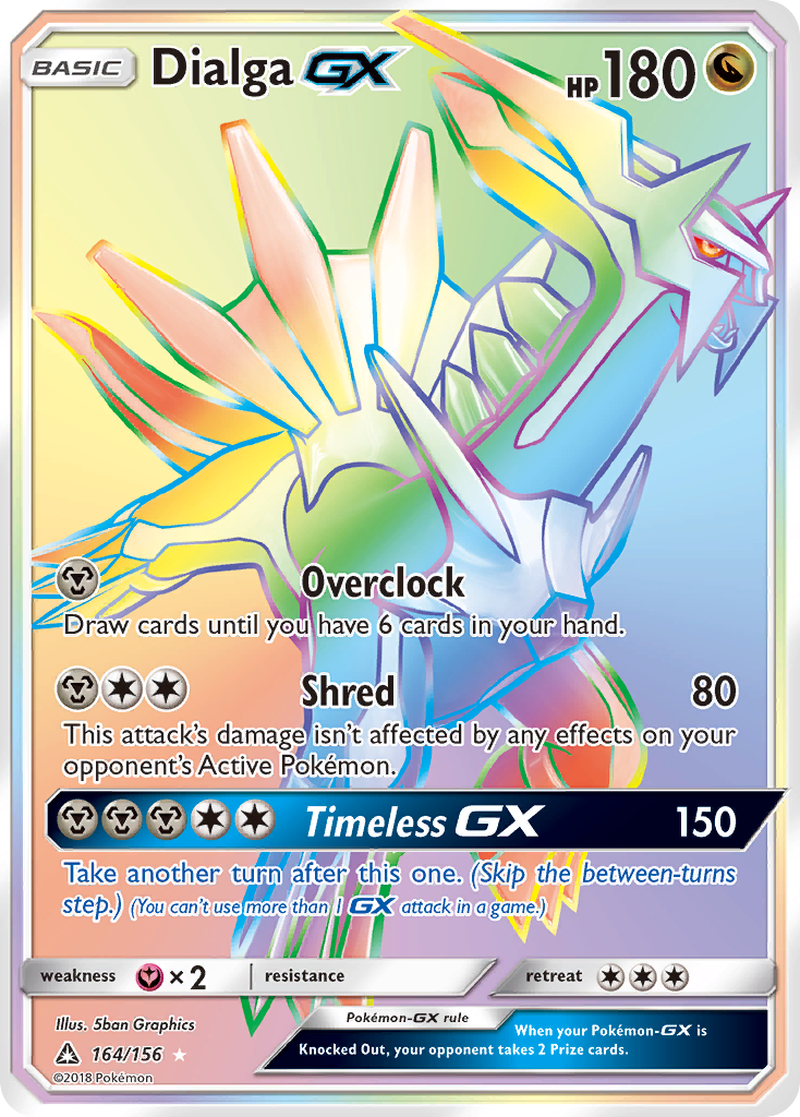 Dialga GX (164/156) [Sun & Moon: Ultra Prism] | Eastridge Sports Cards & Games