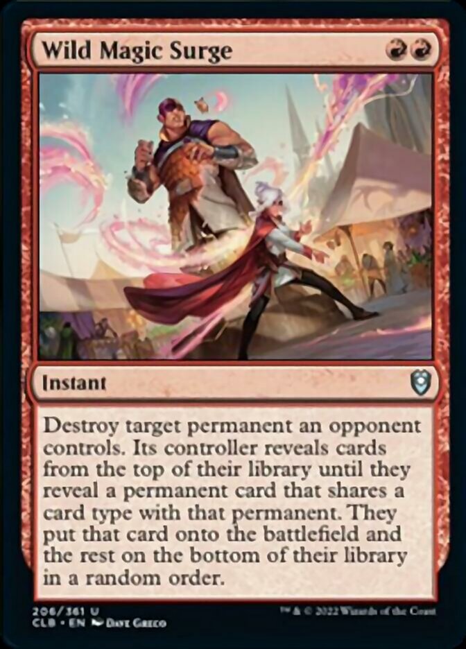 Wild Magic Surge [Commander Legends: Battle for Baldur's Gate] | Eastridge Sports Cards & Games