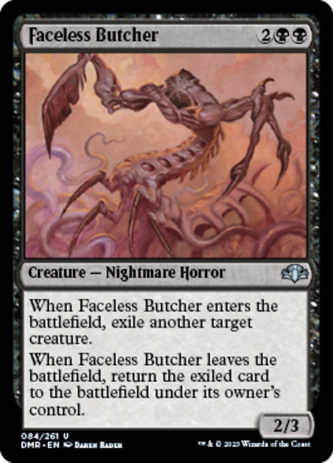 Faceless Butcher [Dominaria Remastered] | Eastridge Sports Cards & Games