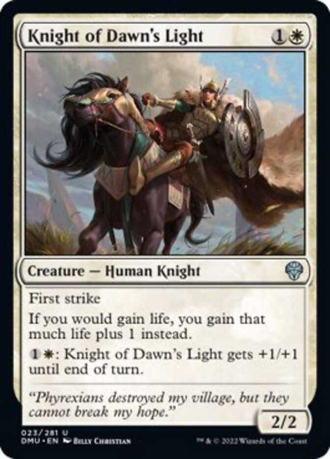 Knight of Dawn's Light [Dominaria United] | Eastridge Sports Cards & Games