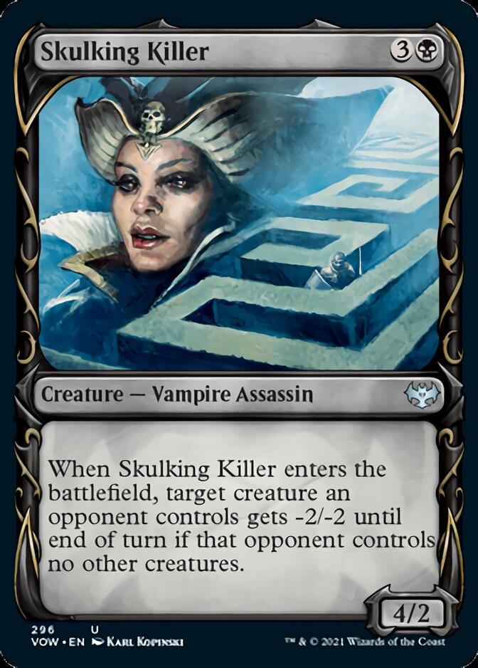 Skulking Killer (Showcase Fang Frame) [Innistrad: Crimson Vow] | Eastridge Sports Cards & Games