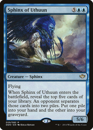 Sphinx of Uthuun [Duel Decks: Speed vs. Cunning] | Eastridge Sports Cards & Games