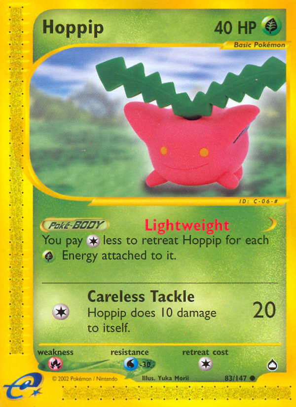 Hoppip (83/147) [Aquapolis] | Eastridge Sports Cards & Games