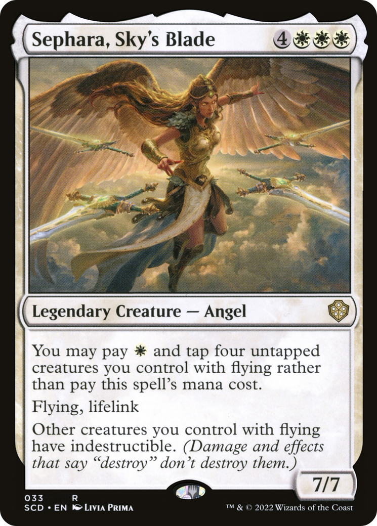 Sephara, Sky's Blade [Starter Commander Decks] | Eastridge Sports Cards & Games