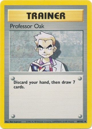 Professor Oak (88/102) [Base Set Unlimited] | Eastridge Sports Cards & Games