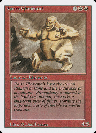 Earth Elemental [Revised Edition] | Eastridge Sports Cards & Games