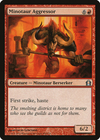 Minotaur Aggressor [Return to Ravnica] | Eastridge Sports Cards & Games