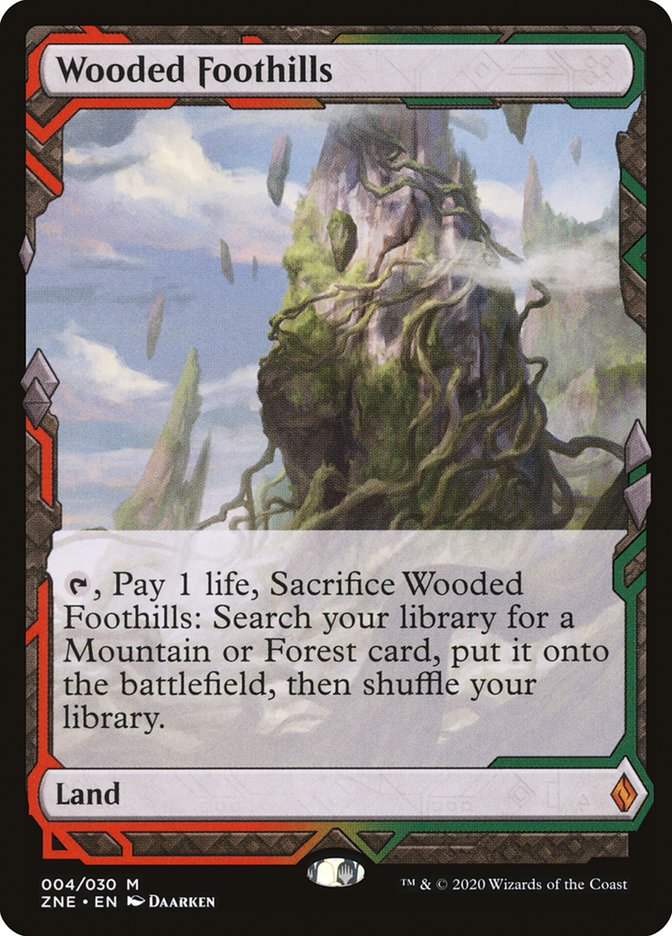 Wooded Foothills [Zendikar Rising Expeditions] | Eastridge Sports Cards & Games