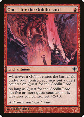 Quest for the Goblin Lord [Worldwake] | Eastridge Sports Cards & Games
