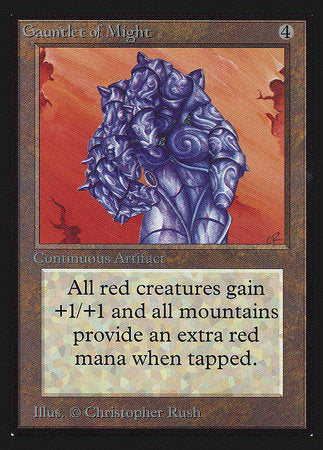 Gauntlet of Might (IE) [Intl. Collectors’ Edition] | Eastridge Sports Cards & Games