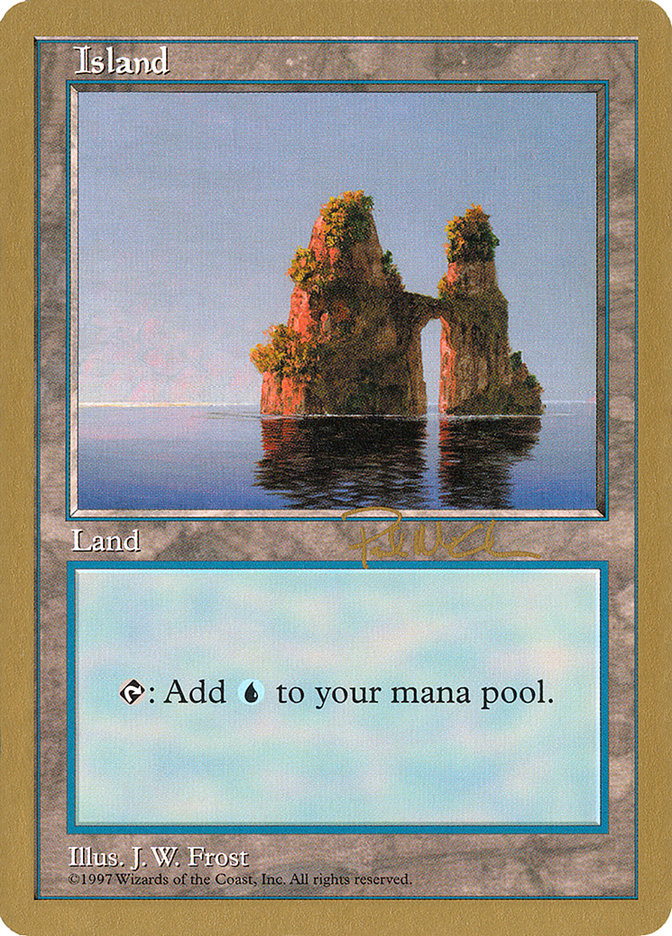 Island (pm436) (Paul McCabe) [World Championship Decks 1997] | Eastridge Sports Cards & Games