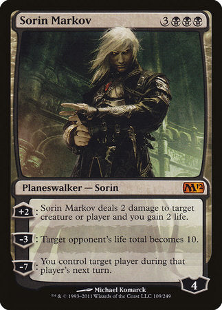 Sorin Markov [Magic 2012] | Eastridge Sports Cards & Games