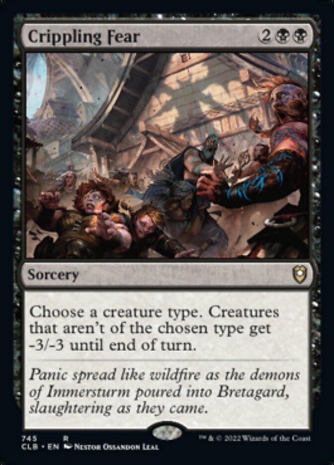 Crippling Fear [Commander Legends: Battle for Baldur's Gate] | Eastridge Sports Cards & Games