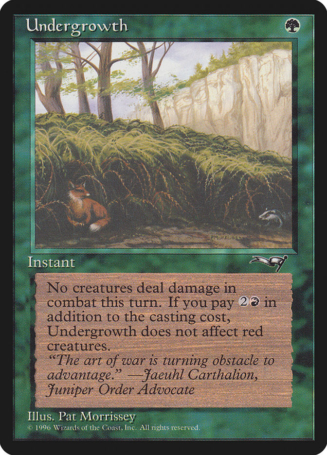 Undergrowth (Fox Art) [Alliances] | Eastridge Sports Cards & Games