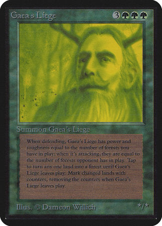 Gaea's Liege [Limited Edition Alpha] | Eastridge Sports Cards & Games