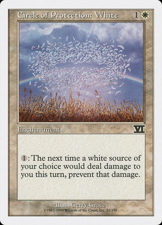 Circle of Protection: White [Classic Sixth Edition] | Eastridge Sports Cards & Games