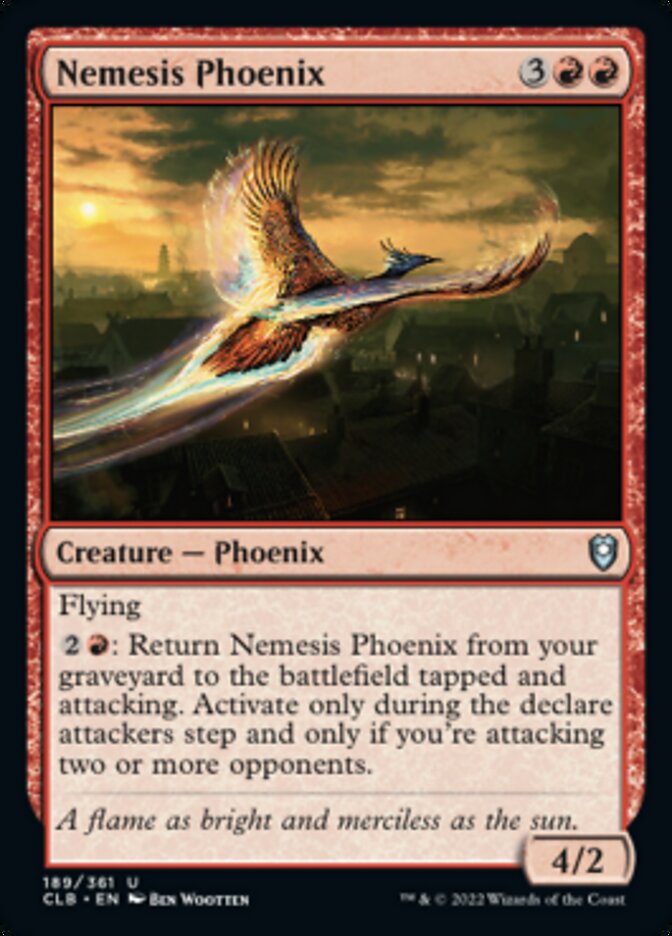 Nemesis Phoenix [Commander Legends: Battle for Baldur's Gate] | Eastridge Sports Cards & Games